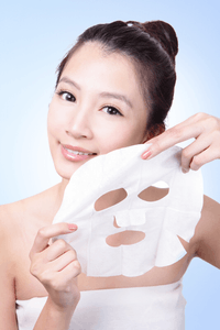 beauté asiatique masque layering